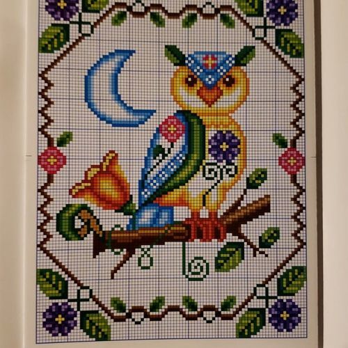 Customer photo review of Graficarte Acordeon Book [37-67] - 2 of 2 - Embroidery Pattern | Crewel Stitch Embroidery | Creative Needlecraft Schemes
