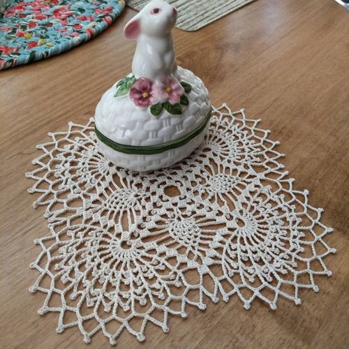 Customer photo review of Omega Crochet No.20 [30grs] - 100% Mercerized Cotton Yarn | Omega Crochet Thread