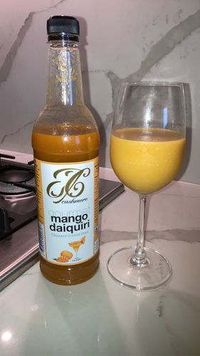 Customer photo review of Mango Daiquiri Cocktail Mix