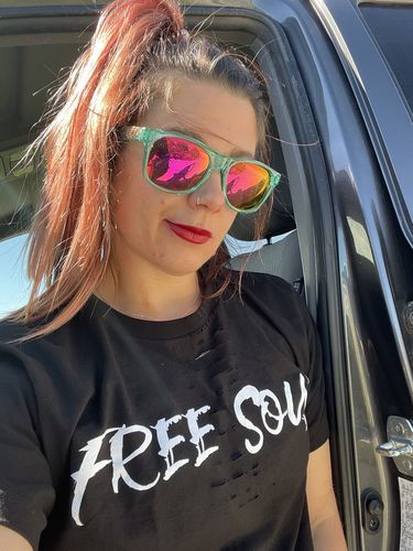 Customer photo review of 143- Free Soul Crop Top