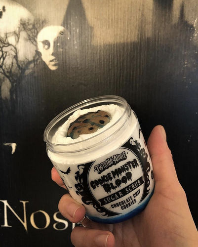 Customer photo review of Cookie Monster Blood Sugar Scrub