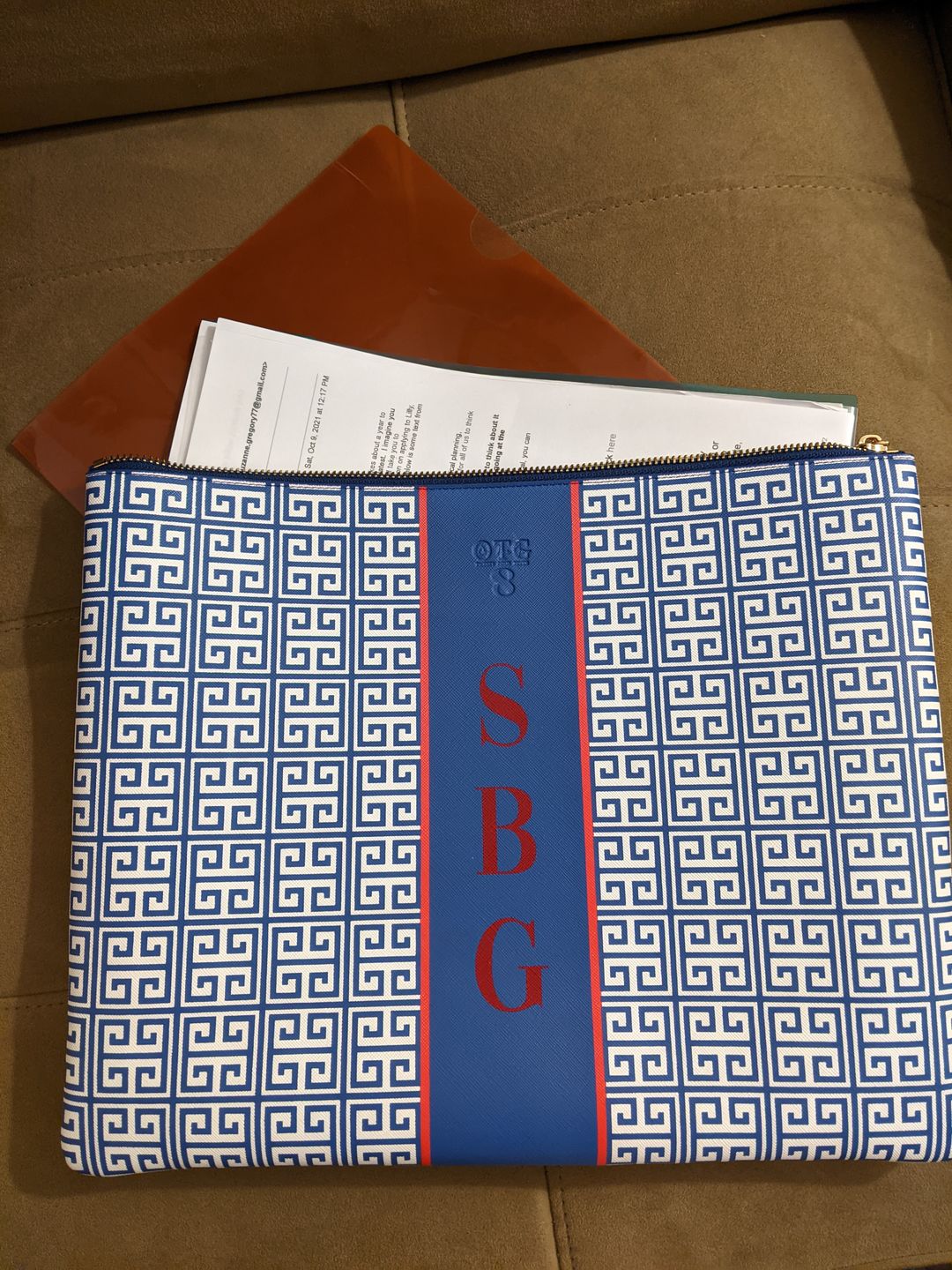 Customer photo review of #8 Dani Key Navy