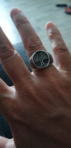 Customer photo review of Tree of Life Ring