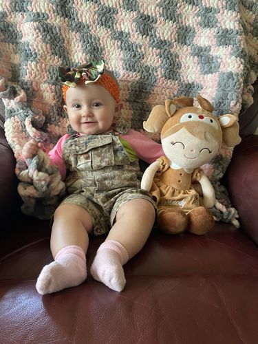 Customer photo review of Personalized Fall Girl in Animal Outfits