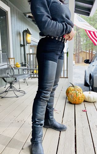 Customer photo review of Shred Moto Jeans 2.0