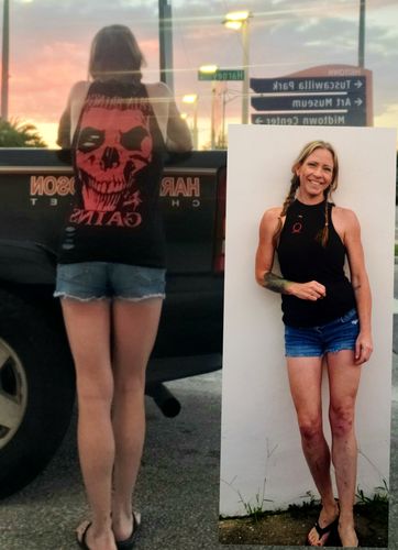 Customer photo review of 86- Pain Tank Top