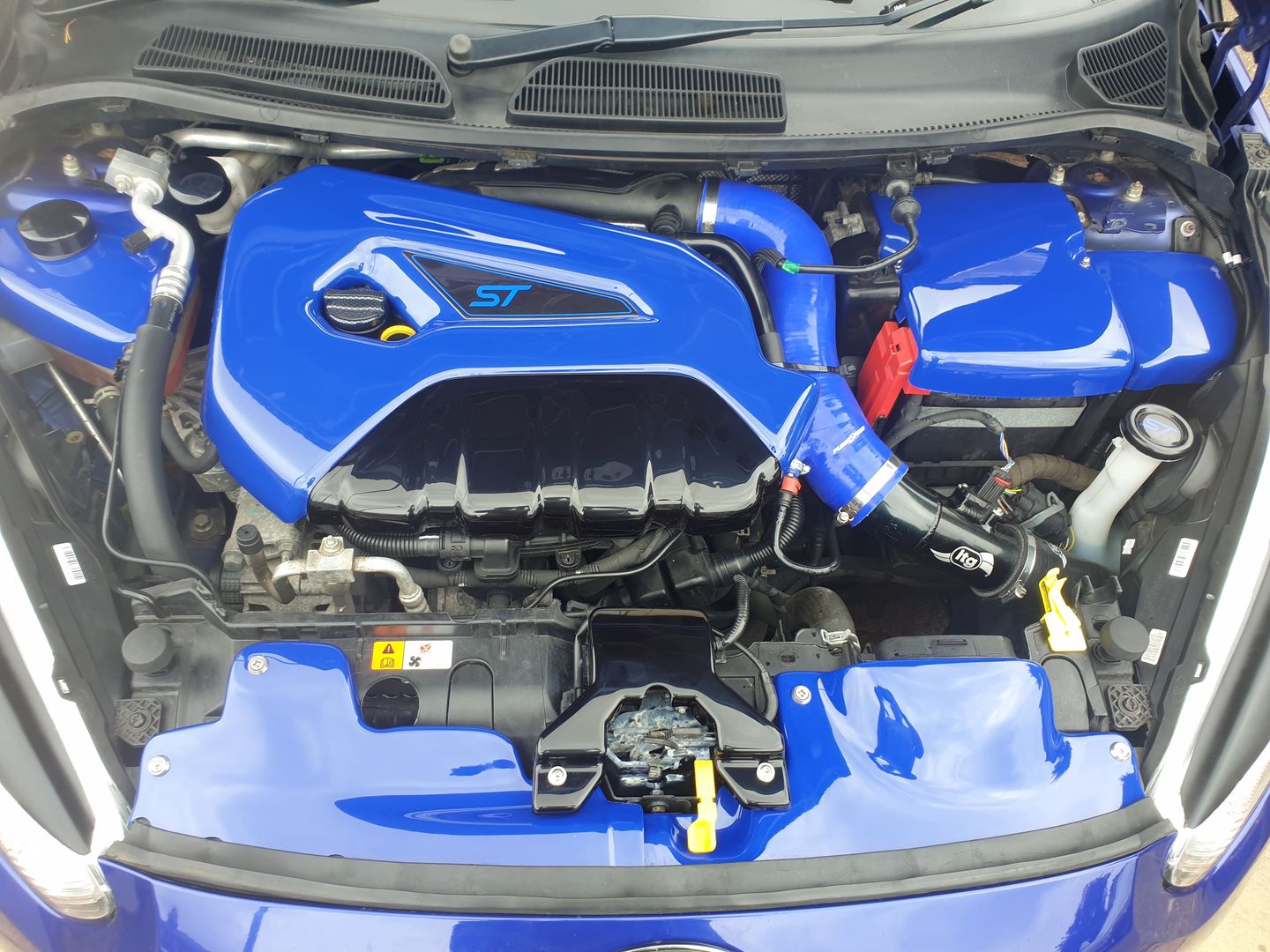 Customer photo review of Proform Engine Bay Slam Panel Covers (various colours) - MK7.5 Fiesta inc ST180