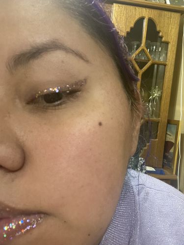 Customer photo review of Sparkle Face Petrizzio Glitter 38 g