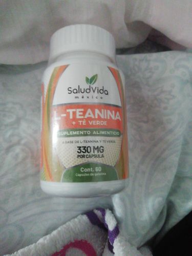 Customer photo review of L-teanina 200mg Con Té Verde 130mg 60 Cápsulas