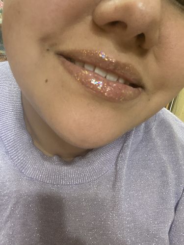 Customer photo review of Brillo Labial Petrizzio Sparkle Kisses Glitter 2,5 g