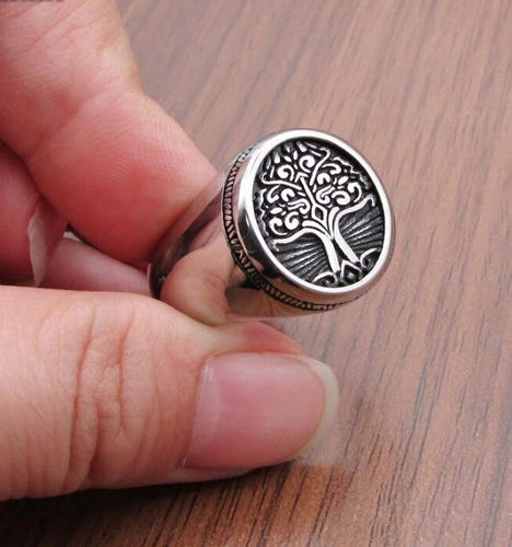 Customer photo review of Tree of Life Ring