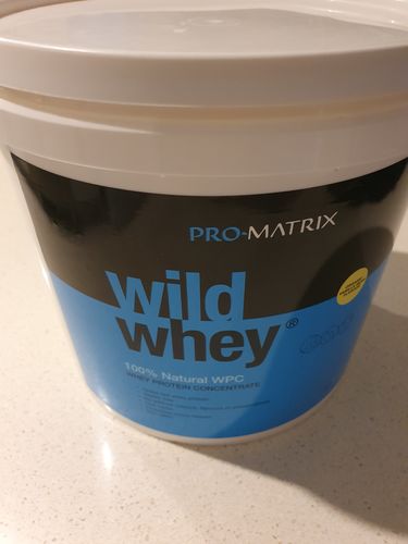 Customer photo review of 2kg VANILLA, Concentrate WILD WHEY