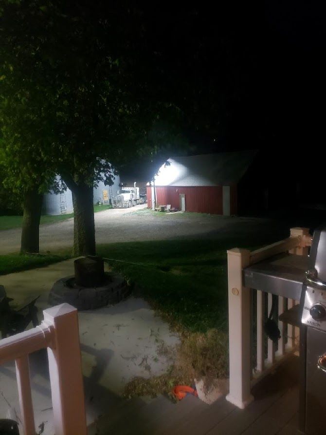 Customer photo review of 150W LED Pole Light With Photocell, 5700K, Universal Mount, Silver, AC100-277V