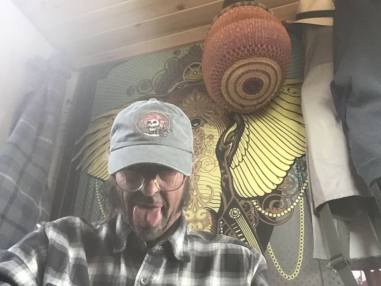 Customer photo review of Grateful Dead Skull and Roses Cap