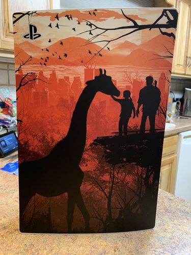 Customer photo review of Ellie and Joel - PS5 Console Skin