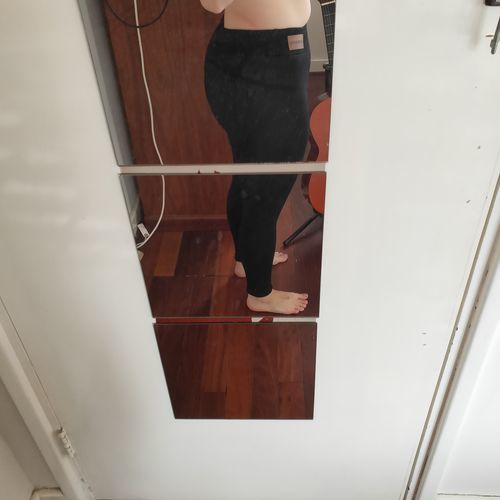 Customer photo review of Sherpa-Cotton Leggings