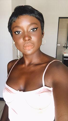 Customer photo review of Outre 100% Human Hair Fab & Fly - Jude