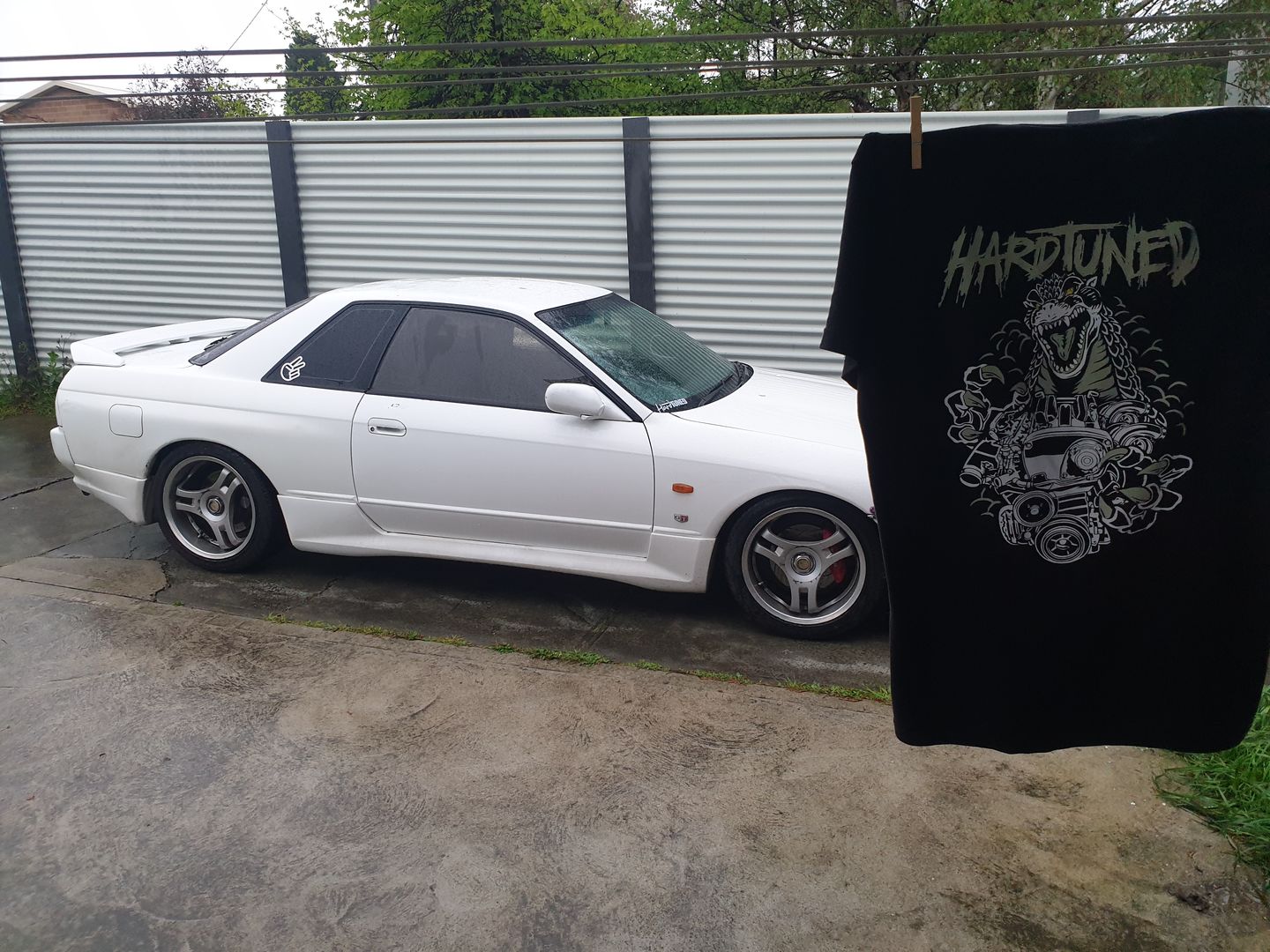 Customer photo review of RB Godzilla Tattoo Band Tee