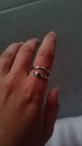 Customer photo review of Hug Ring
