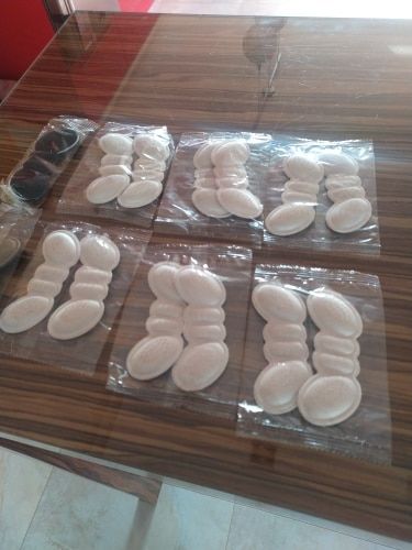 Customer photo review of Semelles adhésives orthopédiques