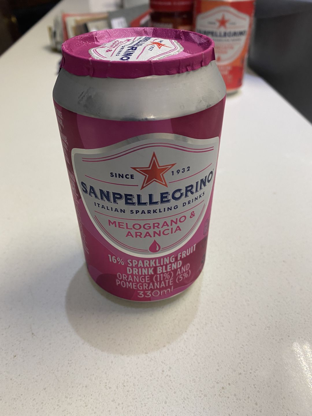 Customer photo review of Sanpellegrino | ISD Pomegranate and Orange 330ML