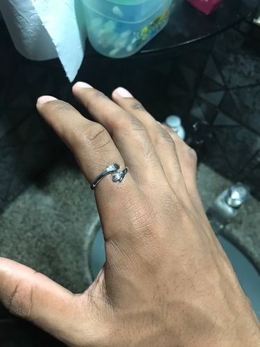 Customer photo review of Hug Ring