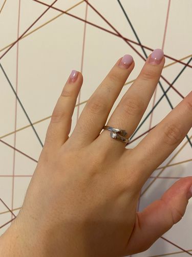 Customer photo review of Hug Ring