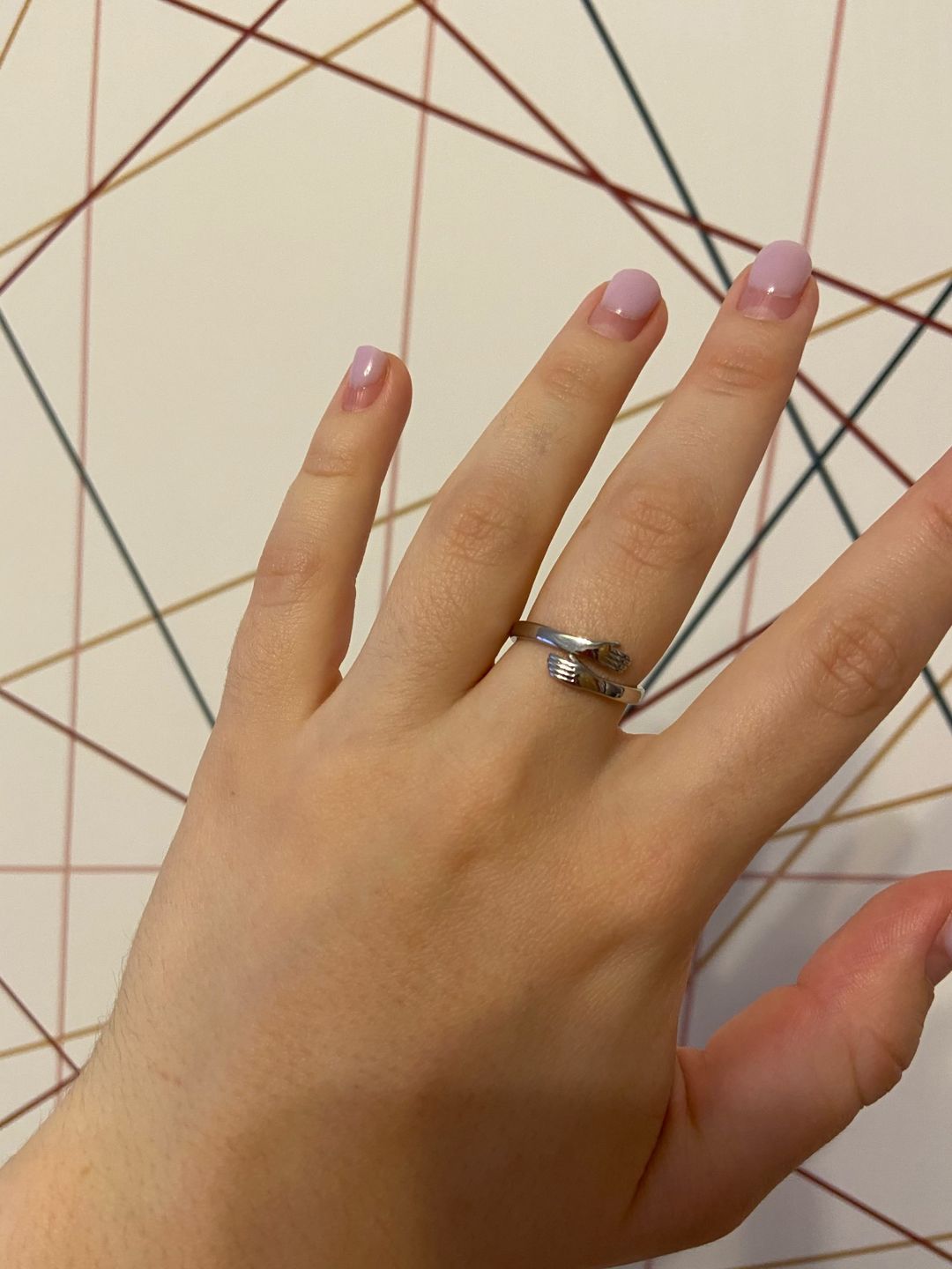 Customer photo review of Hug Ring
