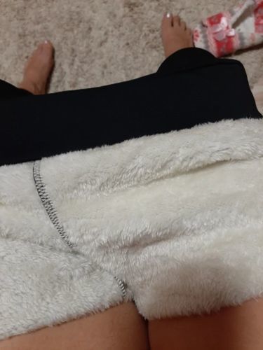 Customer photo review of Sherpa-Cotton Leggings
