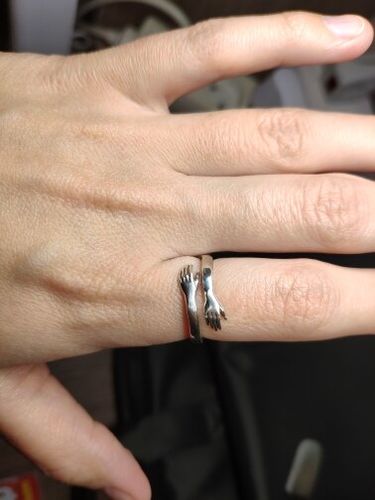 Customer photo review of Hug Ring