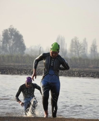 Customer photo review of Traje Neopreno Mujer Agilis Brownlee Wetsuit 3.3