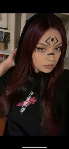 Customer photo review of JJK Black Hoodie