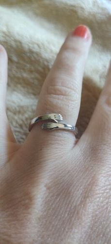 Customer photo review of Hug Ring