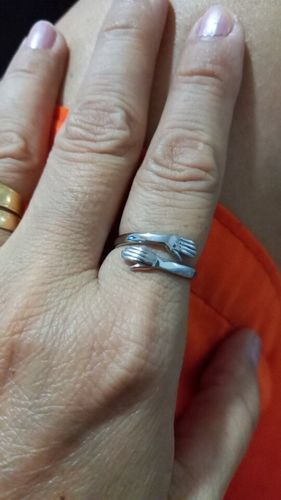 Customer photo review of Hug Ring