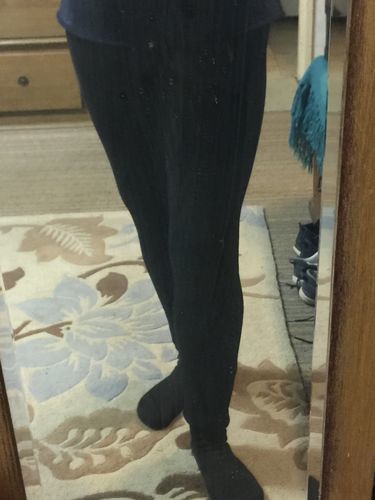 Customer photo review of Sherpa-Cotton Leggings