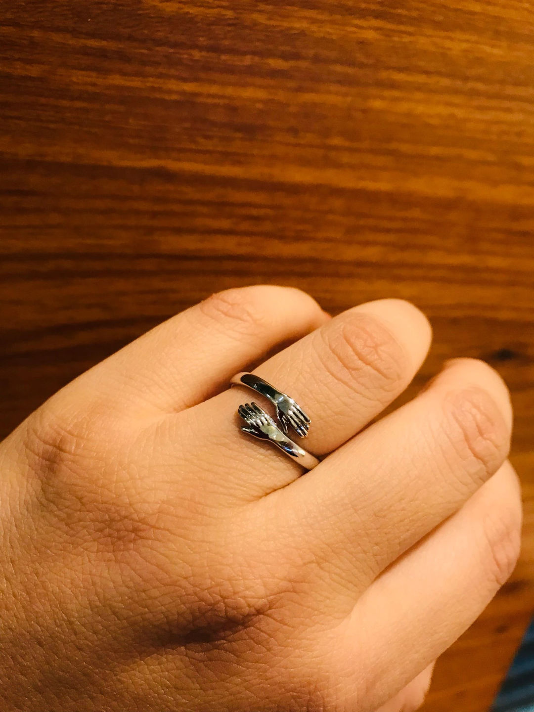 Customer photo review of Hug Ring