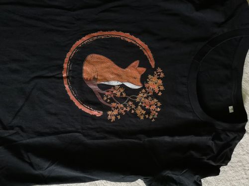 Customer photo review of HERBSTFUCHS  - Bio Damen Shirt