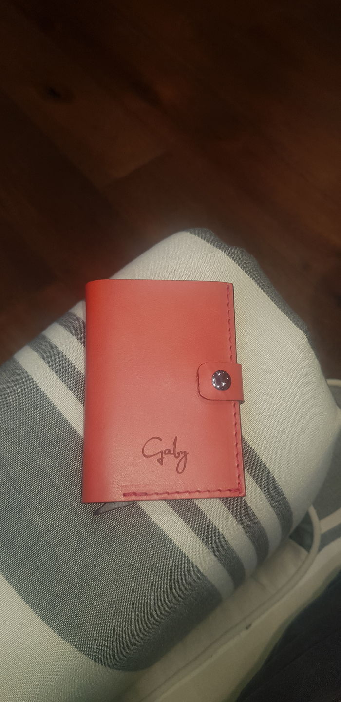 Customer photo review of RFID Wallet