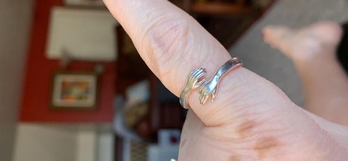 Customer photo review of Hug Ring