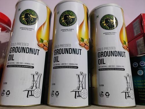 Customer photo review of Cold Pressed Groundnut Oil