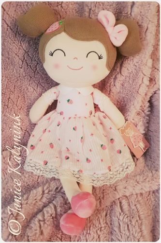 Customer photo review of Leyadoll Soft Plush Personalized Leya Doll, My First Baby Doll