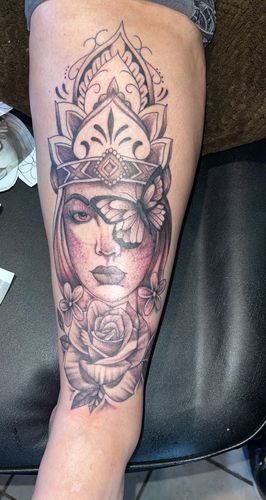 Customer photo review of Signature Tattoo Numbing Cream