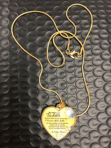 Customer photo review of Herz-Halskette - An meine Tochter von Mama