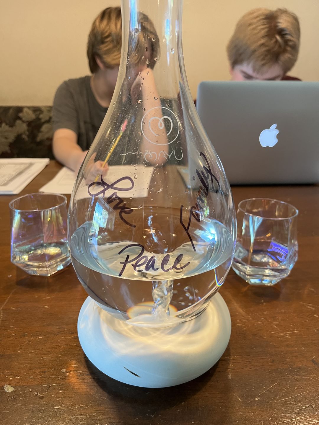 Customer photo review of MAYU Swirl | Dolomite