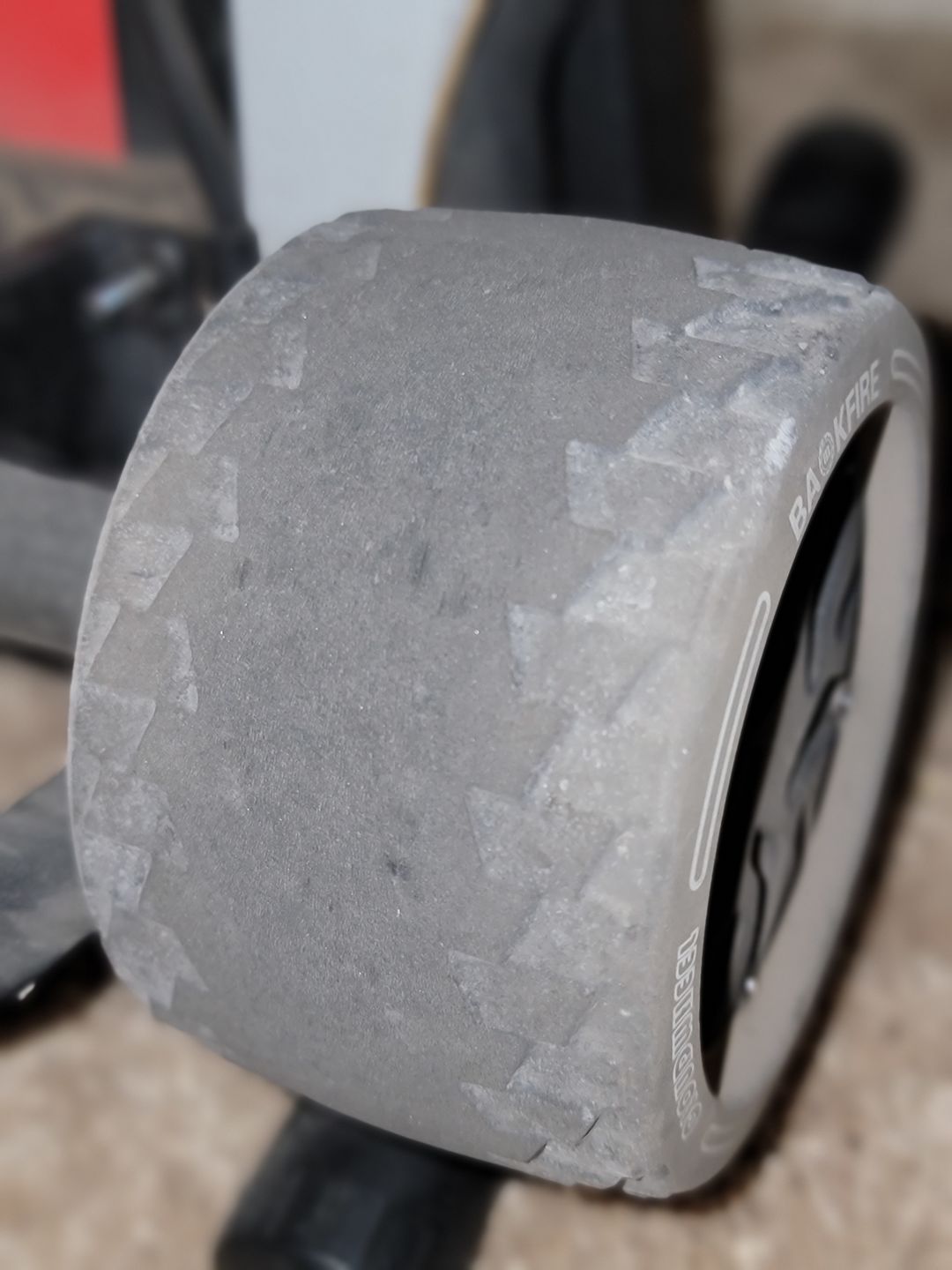 Customer photo review of 105mm Cloud Wheel Donut for Hub motors: G3, G3 Plus, G2 black, Galaxy and Mini