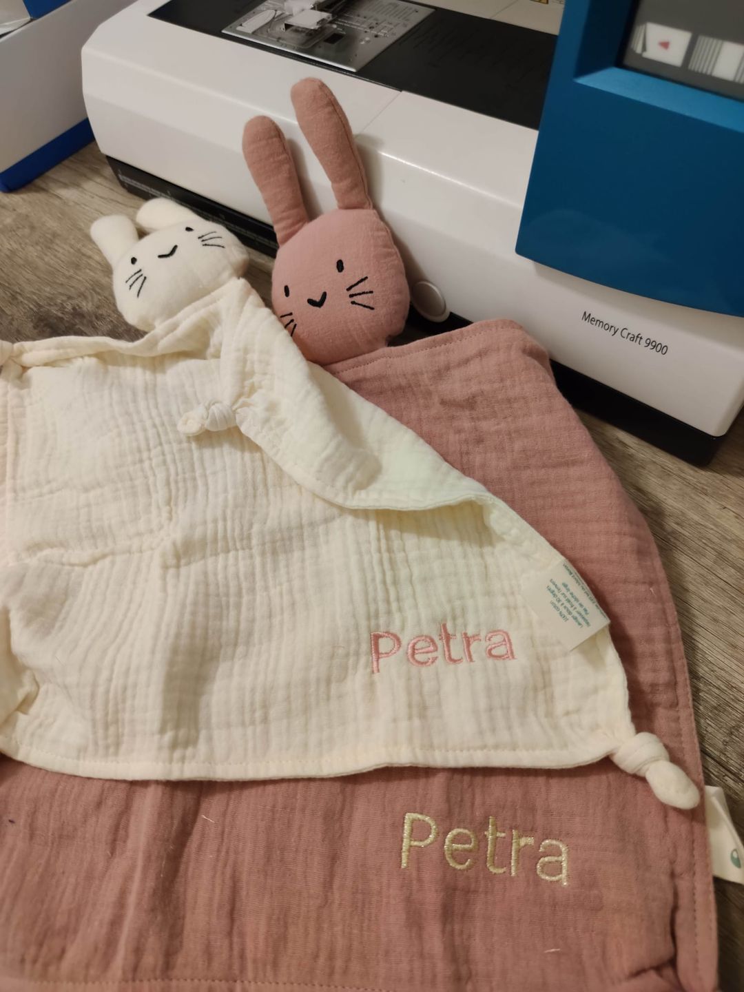 Customer photo review of Doudou Bébé - Lapin "Marceau"