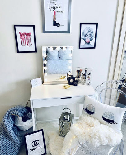 Customer photo review of Hollywood Mirror "Small"