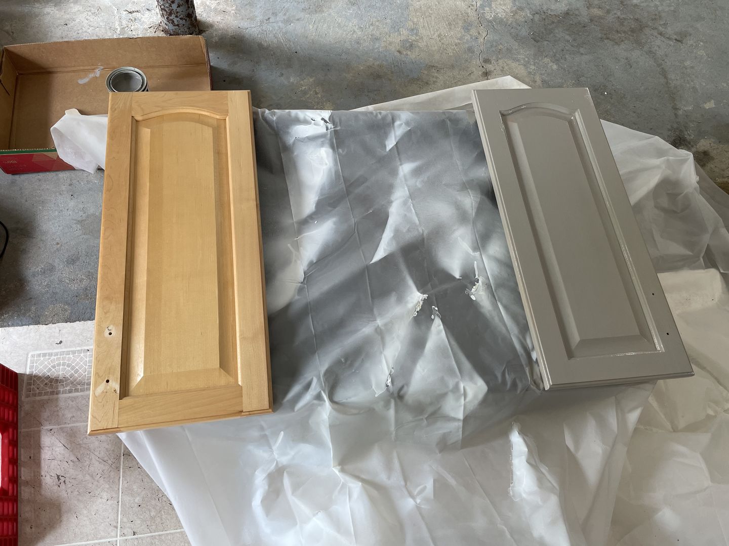 Customer photo review of Selznick Grey - One Step Paint