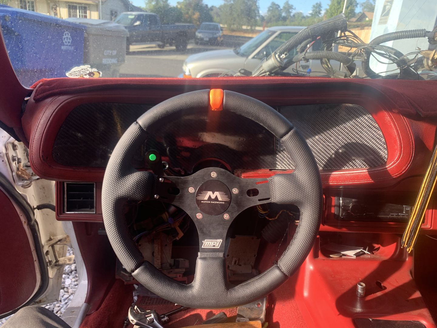 Customer photo review of Motion Raceworks Edition MPI Race Steering Wheel - DRG-R513