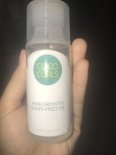 Customer photo review of Hair Growth & Anti-Frizz Oil